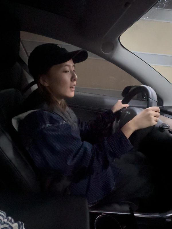 终于轮到一次我在副驾了。