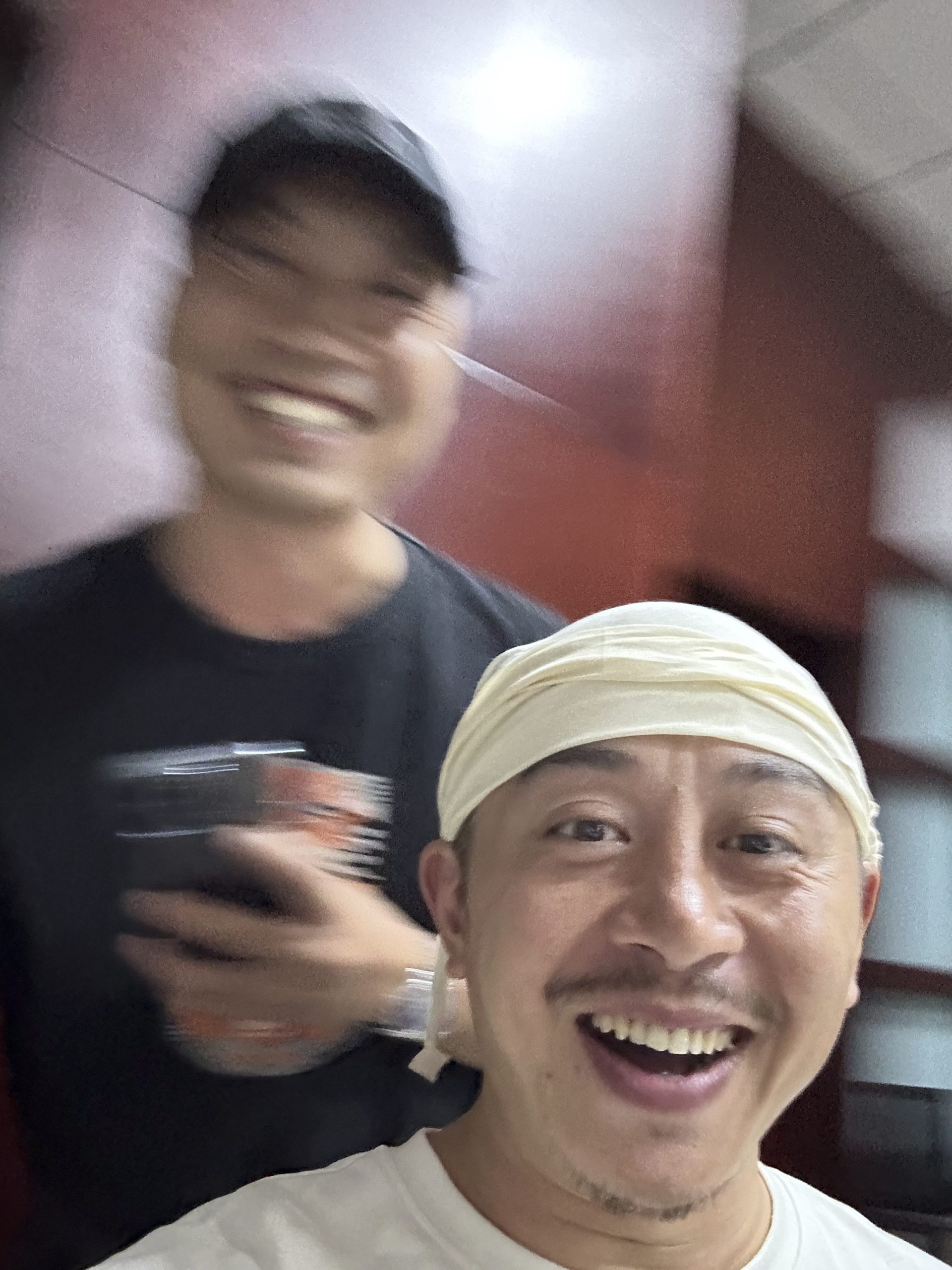今天和欢欢一起考了红十字救护员