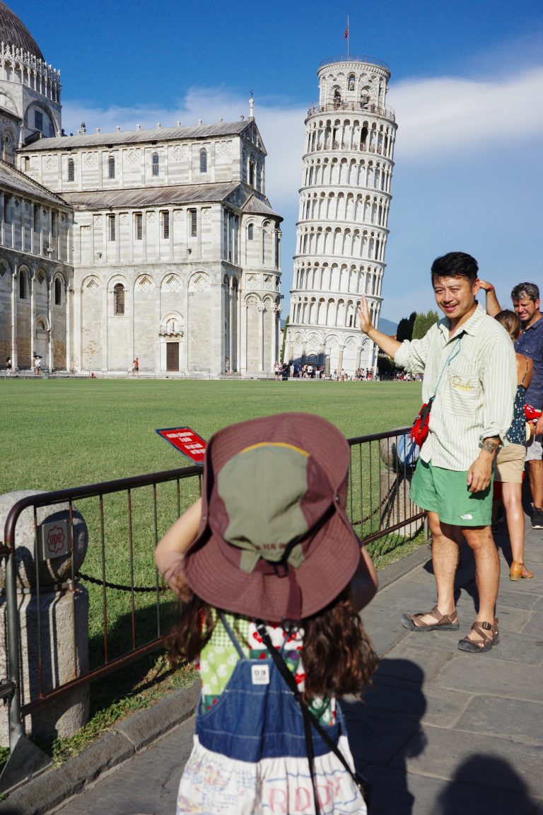 比萨随拍。小小摄影师