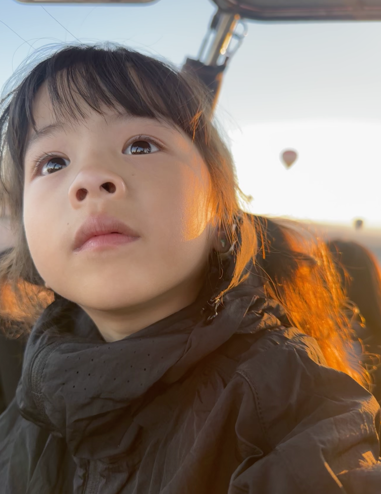 你说，你还想做热气球。