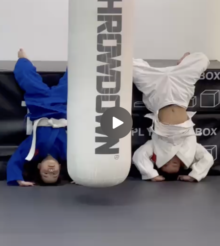 又又又学柔道。